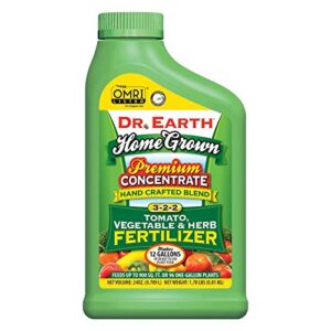 Dr. Earth Home Grown Tomato Vegetable & Herb Organic 3-2-2 Plant Fertilizer 24 Oz. - Case Of: 1