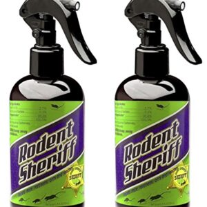 Rodent Sheriff Pest Control - Ultra-Pure Peppermint Spray Repellent - Naturally Repels Mice, Raccoons, Ants, and More - Made in USA (2)