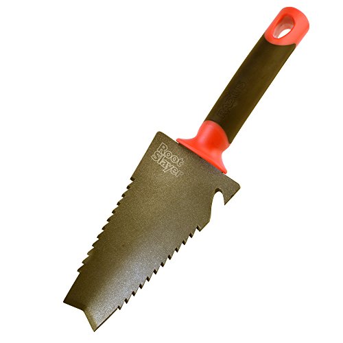 Radius Garden 17011 Root Slayer, Trowel/Holster, Original Red