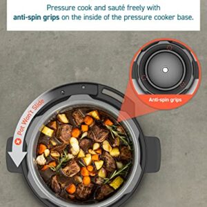 COSORI Electric Pressure Cooker, 9-in-1 Multi Cooker, 13 Presets, Rice Cooker, Slow Cooker, Sauté, Sous Vide, Sterilizer with Cookbook & Online Recipes, Dishwasher Safe, 1100W, Stainless Steel, 6QT