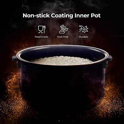 CUCKOO CR-1020F | 10-Cup (Uncooked) Micom Rice Cooker | 16 Menu Options: White Rice, Brown Rice & More, Nonstick Inner Pot, Designed in Korea | White