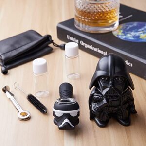 Wavsleai Portable Star Wars Grinder, Darth Vader Spice Grinder Set of 7, Great Gifts for Star Wars Fans Boys Girls Men