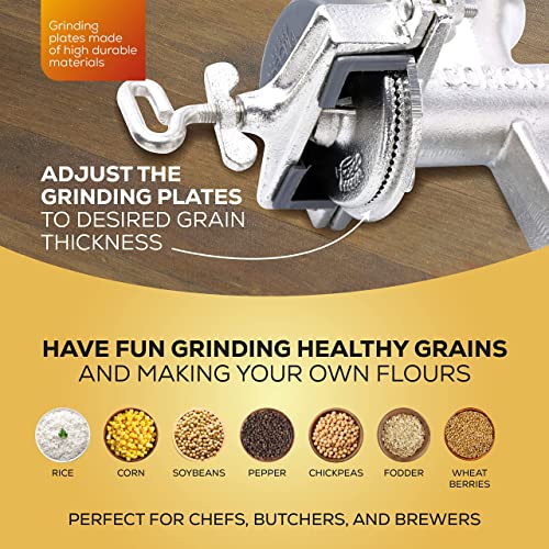 Corona Corn & Grain Mill with High Hopper