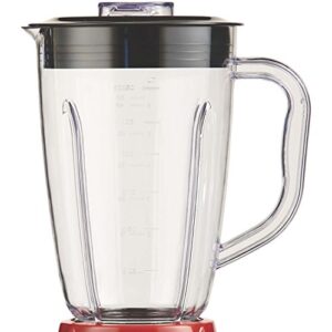 Brentwood JB-220R 12-Speed + Pulse Blender, Red