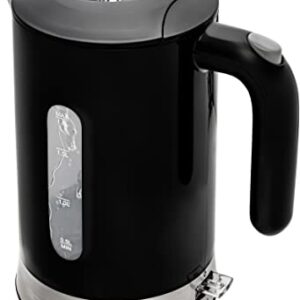 Ovente Electric Kettle, 1.8 Liter with Prontofill Lid 1500 Watt BPA-Free Fast Heating Element with Auto Shut-Off & Boil Dry Protection, Instant Hot Water Boiler for Coffee & Tea, Black KP413B