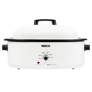 nesco mwr18-14 roaster oven, 18 quart, white