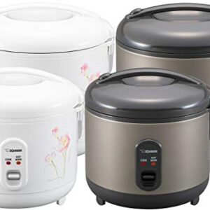 Zojirushi NS-RPC18FJ Rice Cooker and Warmer, 10-Cup (Uncooked), Tulip