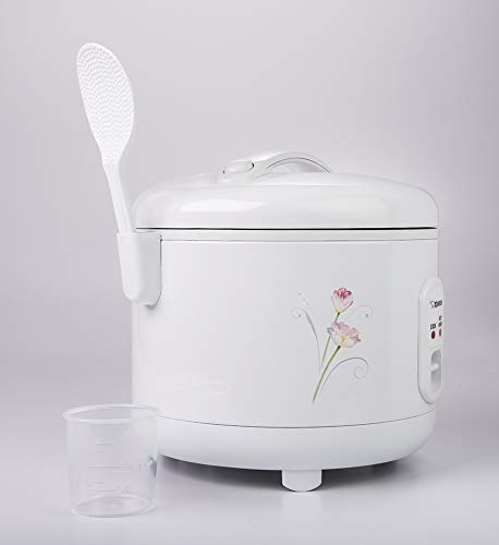 Zojirushi NS-RPC18FJ Rice Cooker and Warmer, 10-Cup (Uncooked), Tulip