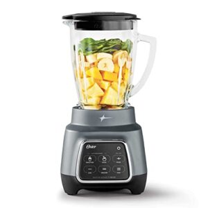 oster touchscreen blender, 6-speed, 6-cup, auto-program -for smoothie, salsa, 800w, multi-function blender, 2143023