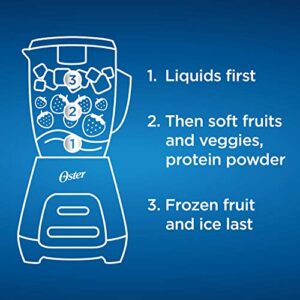 Oster Touchscreen Blender, 6-Speed, 6-Cup, Auto-program -for Smoothie, Salsa, 800W, Multi-Function blender, 2143023