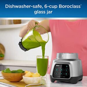 Oster Touchscreen Blender, 6-Speed, 6-Cup, Auto-program -for Smoothie, Salsa, 800W, Multi-Function blender, 2143023