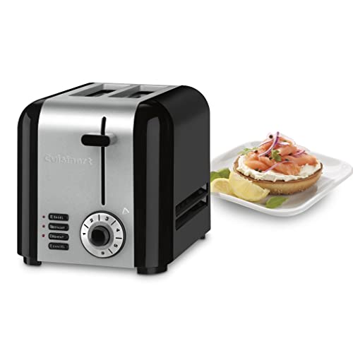 Cuisinart CPT-320P1 Compact 2-Slice Toaster, Brushed Stainless