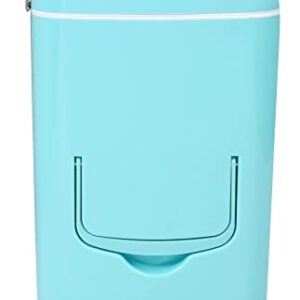 Frigidaire EFMIS175-BLUE Portable Mini Fridge-Retro Extra Large 9-Can Travel Compact Refrigerator, Blue, 6 Liters