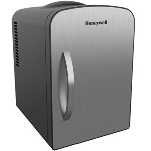 Honeywell 4 Liter Personal Fridge Cools Or Heats & Provides Compact Storage For Skincare, Snacks, Or 6 12oz Cans