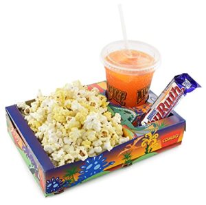 dinosaur combo movie popcorn trays, 50 count