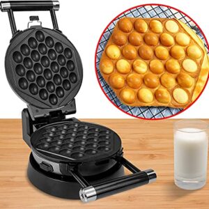 Health and Home 3-in-1 Waffle Maker, Omelet Maker, Egg Waffle Maker, 3 Removable Nonstick Baking Plates, Upgraded 360 Rotating Belgian Waffle Maker