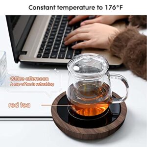 Mug Warmer, Coffee Mug Warmer for Desk, Cup Warmer with 3 Temperature Setting for Coffee, Milk, Tea, Chocolate, Beverage