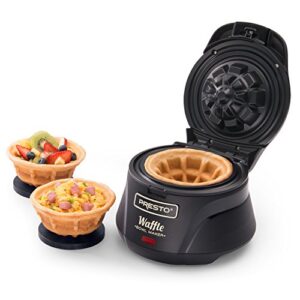 Presto 03500 Belgian Waffle Bowl Maker,Black, 9.3 x 8.25 x 5.25 inches