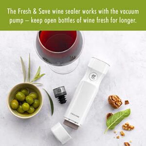 ZWILLING Fresh & Save 3-pc Vacuum Wine Sealer, Gift Set