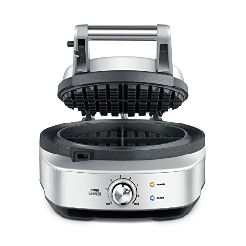 Breville BWM520XL No-Mess Waffle Maker, Brushed Stainless Steel