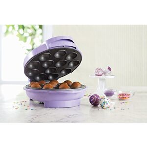 Brentwood Cake Pop Maker Non-Stick, 12, Purple