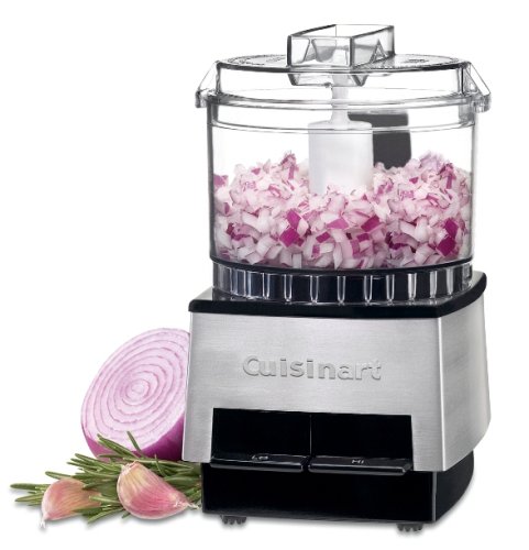 Cuisinart DLC-1SSFR Mini-Prep Processor, Brushed Metal (Renewed)