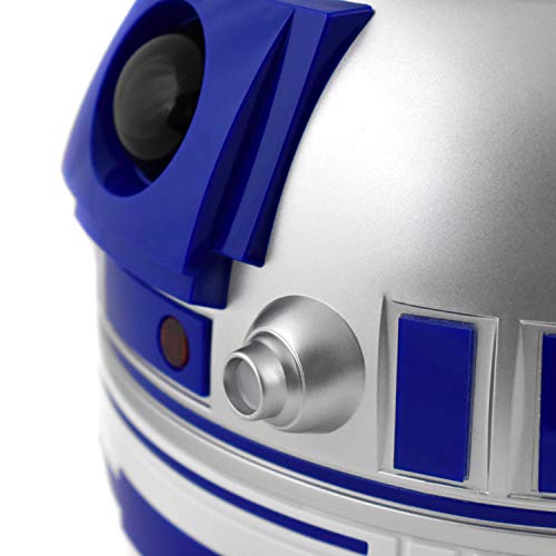 Uncanny Brands Star Wars R2D2 Deluxe Toaster - Lights-Up and Makes Sounds Like Artoo