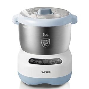 joydeem electric dough maker with ferment function, microcomputer timing, face-up touch panel, 6.6qt, 304 stainless steel, jd-hmj7l