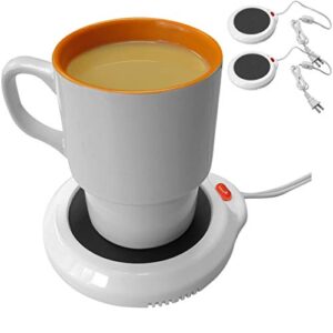 2 pack – evelots desktop electric mug warmer-coffee/tea/cocoa/soup/scented candles