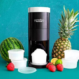 Hawaiian Shaved Ice S777 HomePro Shave Ice and Snow Cone Machine, Featuring Adjustable Blade for Fluffy Ice with 5 Round Block Ice Pucks, Make Kakigori, Bingsu, Margaritas, Create Snow Cones and Shave Ice from Home