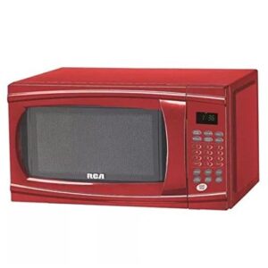rca rmw1112-red 1.1 cu. ft. 1000w microwave, red
