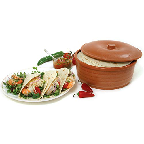 Norpro Tortilla Pancake Keeper, One Size, Brown