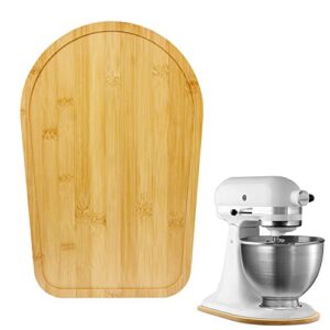 Compatible with Kitchen aid 4.5-5 Qt Bamboo Mixer Slider - Appliance Slider for Tilt Head Kitchen aid Stand Mixer, Kitchen Countertop Storage Mover Sliding Tray for Kitchen aid 4.5-5 Qt, Moving Caddy
