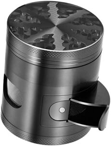 spice grinder with clear windows (2.75″, black)