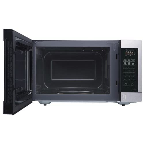 Panasonic NN-SC73LS 1.6 cu. ft. 1200W Cooking Power Auto Defrost Unique Inverter Technology Countertop Microwave Oven (Renewed)