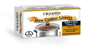 crock pot slow cooker liners, 24 liners (6 packs of 4 count)