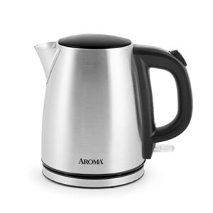 aroma housewares housewares 1.0l / 4-cup stainless steel electric kettle (awk-267sb)