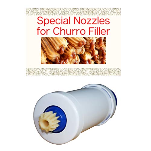 Churrera Churro Maker with Hollow Churro Nozzle. 9 Difference Shapes by Bernar Spain