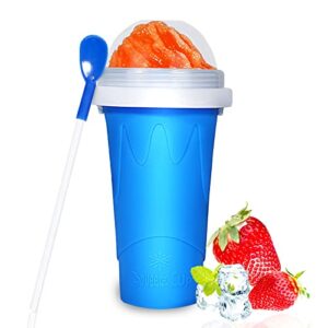 color land diy smoothie cup pinch cups tik tok frozen magic squeeze cup cooling maker cup freeze mug milkshake tools protable smoothie mug