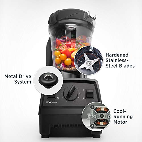 Vitamix E320 Explorian Blender Black, 64 oz