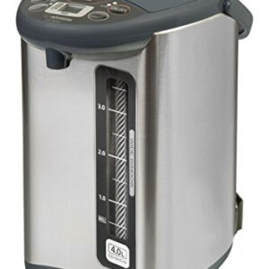 Zojirushi CD-WHC40XH Micom Water Boiler & Warmer, 135 oz, Stainless Gray