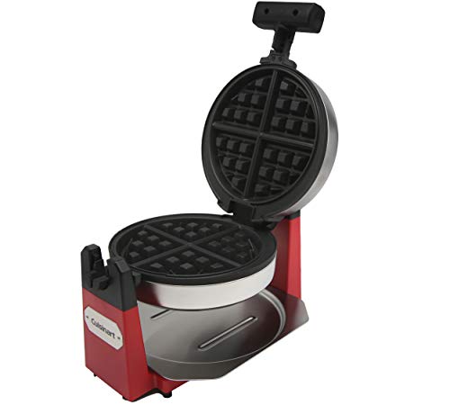 Cuisinart WAF-F10R Maker Waffle Iron, Single, Red