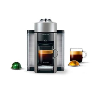 Nespresso ENV135S Vertuo Evoluo Coffee and Espresso Machine by De'Longhi, Silver Nespresso Vertuoline Coffee, Assortment, 30 Capsules
