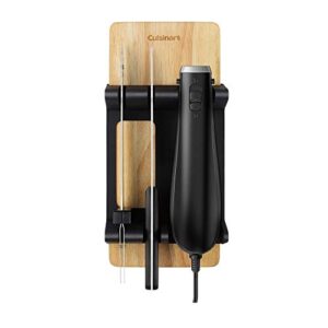 Cuisinart CEK-41 AC Electric Knife, One Size, Black Includes Wooden Cutting Board Bundle