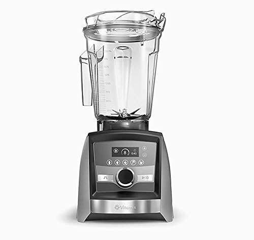 Vitamix A3500 Ascent Series Smart Blender, Professional-Grade, 64 oz. Low-Profile Container Bundle with The Vitamix Cookbook - 250 Delicious Whole Food Recipes (Brushed Stainless)