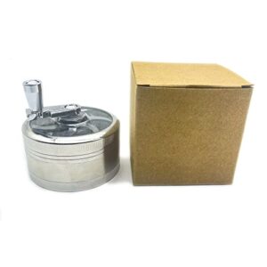 Spices Grinder(2.5", Silver),Easy Clean