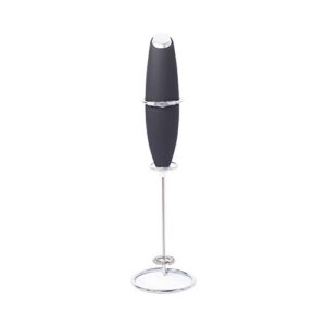 Mr.YD Electric Milk Frother Foam Mixer With Stainless Steel Stand & Whisk Operated Drink Mixer