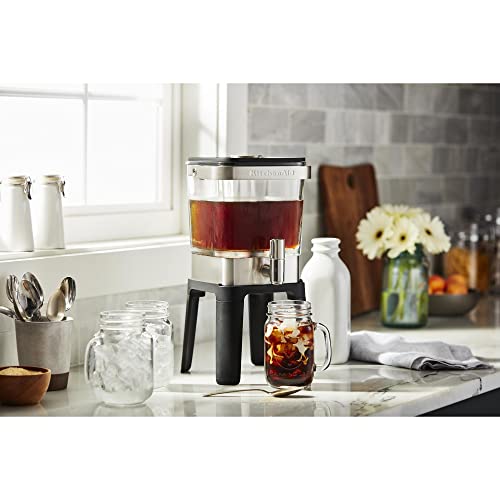 KitchenAid KCM5912SX Cold Brew Coffee Maker 38 Ounce Brushed Stainless Steel