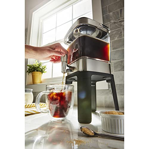 KitchenAid KCM5912SX Cold Brew Coffee Maker 38 Ounce Brushed Stainless Steel