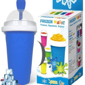 Slushie Cup, TIK TOK Magic Quick Frozen Smoothies Cup, Slushie Machine for Home Squeeze Slushie Cup, Diy Slushie Maker Cup Gifts